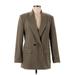 Zara Blazer Jacket: Mid-Length Tan Solid Jackets & Outerwear - Women's Size X-Small