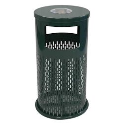 Oviala Business Mülleimer + Aschenbecher für den Außenbereich - 30L Image