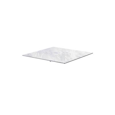 Oviala Business Tischplatte Laminat 70x70 cm Marmor - Oviala