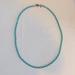 J. Crew Jewelry | J. Crew Teal Link Necklace | Color: Blue/Green | Size: Os