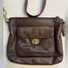 Coach Bags | Coach Penelope Turn Lock Brown Soft Leather Swing Pack Purse Bag Crossbody | Color: Brown | Size: Os