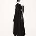 Zara Dresses | New Zara Studio Limited Edition Black Lace-Up Midi Dress L | Color: Black | Size: L