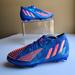 Adidas Shoes | Adidas Predator Edge.4 Fxg Gw2369 Blue Orange Soccer Cleats Shoes Youth Size 4.5 | Color: Blue/Orange | Size: 4.5b