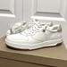 Madewell Shoes | Madewell Court Sneakers | Color: Tan/White | Size: 7