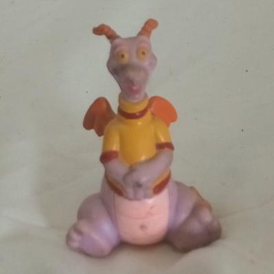 Disney Other | Disney Epcot Center Figment Dragon With Yellow Shirt Loose 2.5" Pvc Figure | Color: Purple | Size: Os