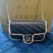 Gucci Bags | Authentic ~ Gucci Navy Blue/White Matelasse Leather Super Mini Gg Crossbody | Color: Blue | Size: Os