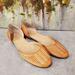 Anthropologie Shoes | Anthropologie Latigo Mateo Woven Slip On Flats Camel Tan Size 9/10 | Color: Brown | Size: 9.5