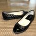 Michael Kors Shoes | Michael Kors Leather Quilted Flats Size 8 | Color: Black | Size: 8