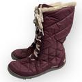 Columbia Shoes | Columbia Powder Summit Ii Mid Calf Waterproof Winter Boots #Yl5386-562 Size 6 | Color: Purple | Size: 6