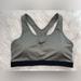 Nike Intimates & Sleepwear | Nike Gray Sports Bra Women’s Xl Padded Removable Pads Dri Fit Racerback Gym Top | Color: Gray | Size: Xl