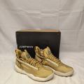 Nike Shoes | Nike Air Jordan Proto-React Gold Basketball Shoes Men's Us Size 11 Bv1654 200 | Color: Gold | Size: 11