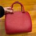 Louis Vuitton Bags | Louis Vuitton Lv Epi Leather Pont Neuf Handbag In Red **Authentic** | Color: Red | Size: Os