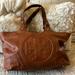 Tory Burch Bags | Gorgeous! Brown Leather Tory Burch Bag | Color: Brown/Tan | Size: Os