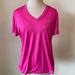 Adidas Tops | Adidas Ultimate Tee Hot Pink Top | Color: Pink | Size: L