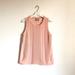 Anthropologie Tops | Anthropologie Saturday Sunday Light Pink Knit Sweater Front Tank Top Sz L | Color: Pink | Size: L