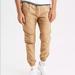 American Eagle Outfitters Pants | American Eagle Outfitters Extreme Flex Jogger Pant | Color: Tan | Size: S