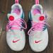 Nike Shoes | Girl's In Good Condition Nike Presto's. Size 3y | Color: Pink/White | Size: 3g