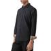 Burberry Shirts | Burberry Monogram Motif Cotton Poplin Shirt Button Up Long Sleeve Black Medium | Color: Black | Size: M