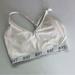 Nike Intimates & Sleepwear | 4/$25 Nike White Ribbed Sports Bra Medium | Color: White | Size: M