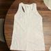 Athleta Tops | Athleta Speedlight Tank Size M Delicate Pink | Color: Pink/Silver | Size: M