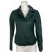 Anthropologie Jackets & Coats | Anthropologie Cartonnier Fayette Vegan Leather Jacket 4 Green Zip Front Moto | Color: Green | Size: 4