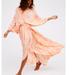 Free People Dresses | Free People Bohemian Waters Edge Maxi | Color: Orange/White | Size: S