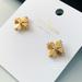 Kate Spade Jewelry | Kate Spade Gold Flower Earrings | Color: Gold/White | Size: Os