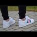 Adidas Shoes | Adidas F9925 Valstripes2 Tennis Shoes | Color: White | Size: 6
