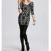 Free People Dresses | Intimately Free People Velvet Burnout Bodycon Dress | Color: Black | Size: S