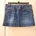 American Eagle Outfitters Skirts | American Eagle Denim Skirt | Color: Blue/Black | Size: 0