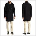 Michael Kors Jackets & Coats | Michael Kors Double-Breasted Wool Trench Coat | Color: Black | Size: 44s