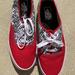 Vans Shoes | Men's Vans Racing Mix Red/Black/White Off The Wall Classic Sneakers 9.5 Nwot | Color: Red/White | Size: 9.5