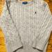 Polo By Ralph Lauren Shirts & Tops | Kids Ralph Lauren Cable Knit Sweater | Color: Gray | Size: 6b