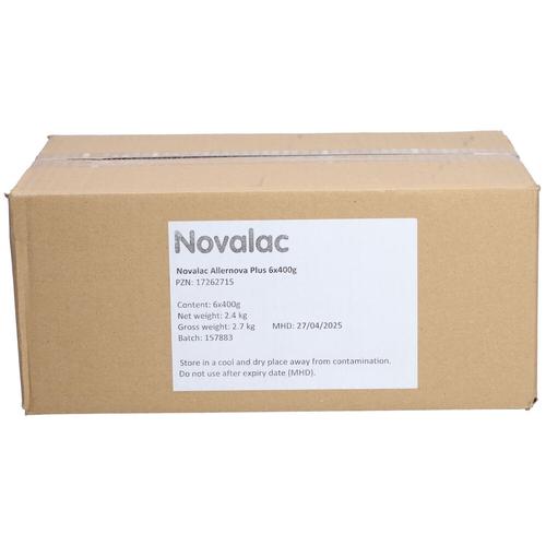 Novalac Allernova Plus Spezialnahrung 0-36 Monate 6x400 g Pulver