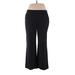 Worthington Dress Pants - High Rise: Black Bottoms - Women's Size 14 Petite