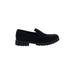 Cole Haan zerogrand Flats: Slip On Chunky Heel Casual Black Solid Shoes - Women's Size 9 - Round Toe