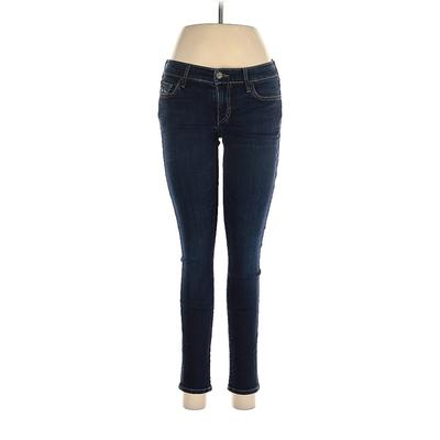 True Religion Jeggings - Mid/Reg Rise: Blue Bottoms - Women's Size 28 - Indigo Wash