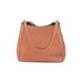 Kate Spade New York Leather Shoulder Bag: Pebbled Tan Print Bags