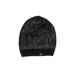 William Rast Beanie Hat: Black Color Block Accessories