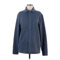 Banana Republic Factory Store Jacket: Mid-Length Blue Jackets & Outerwear - Women's Size Medium