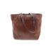 Coach Factory Leather Shoulder Bag: Brown Print Bags