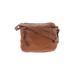 Bueno Crossbody Bag: Pebbled Brown Solid Bags