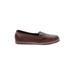 Minnetonka Flats: Brown Solid Shoes - Women's Size 6 1/2 - Almond Toe