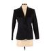 Marc by Marc Jacobs Blazer Jacket: Below Hip Black Solid Jackets & Outerwear - Women's Size 4