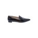 Cole Haan Flats: Slip-on Chunky Heel Minimalist Black Solid Shoes - Women's Size 10 - Pointed Toe