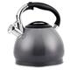 Stove Top Whistling Tea Kettle, Tea Kettle Gradient Color Stovetop Kettle Pot Whistling Tea Kettle 304 Stainless Steel Whistling Kettle 3L Teapot Tea Pot (Color : G, Siz (Color (Color : G, Size : 3L