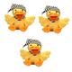 HEMOTON 3 Pcs Duck Gloves Toy for Plush Animal Hand Puppets Zoo Animal Hand Puppet Role Play Hand Puppet Toys Gloves for Story Hand Puppet Toy Pp Cotton Cartoon Plush Toy
