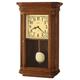 Howard Miller Westbrook Wall Clock 625-281 – Oak Yorkshire Home Decor with Wood Pendulum, Brass Bob with Quartz, Dual-Chime Movement