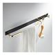 Towel Rack Towel Bar Brass Towel Bar,Wall Mounted Towel Rack,Screw Free Installation Bathroom Towel Bar with Hooks Cloakroom Towel Shelf Towel Storage Holder Bathroom Hardware/B ne