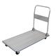 Platform Truck Folding Aluminum Platform Truck with Steel Foldable Handle Moving Platform Push Cart Rolling Flatbed Cart Hand Truck 770 Lbs Flatbed Ca